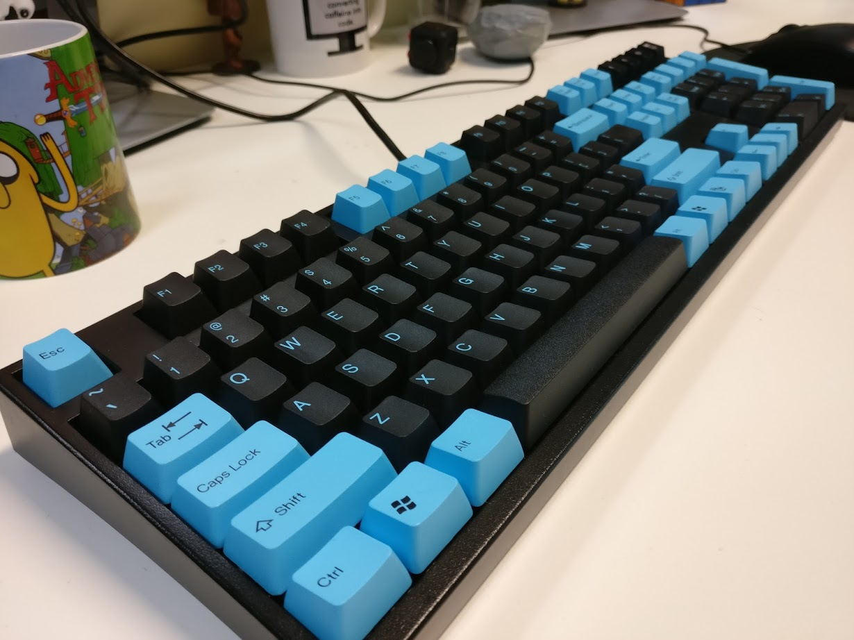 I was far more excited than I care to admit when I was putting these keycaps on